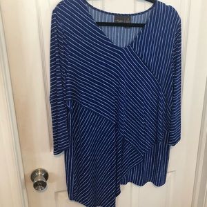 Chico's Travelers Striped Tunic